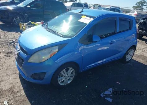 2013 Chevrolet Spark 1Lt Auto from USA, damaged, VIN KL8CD6S99DC560225